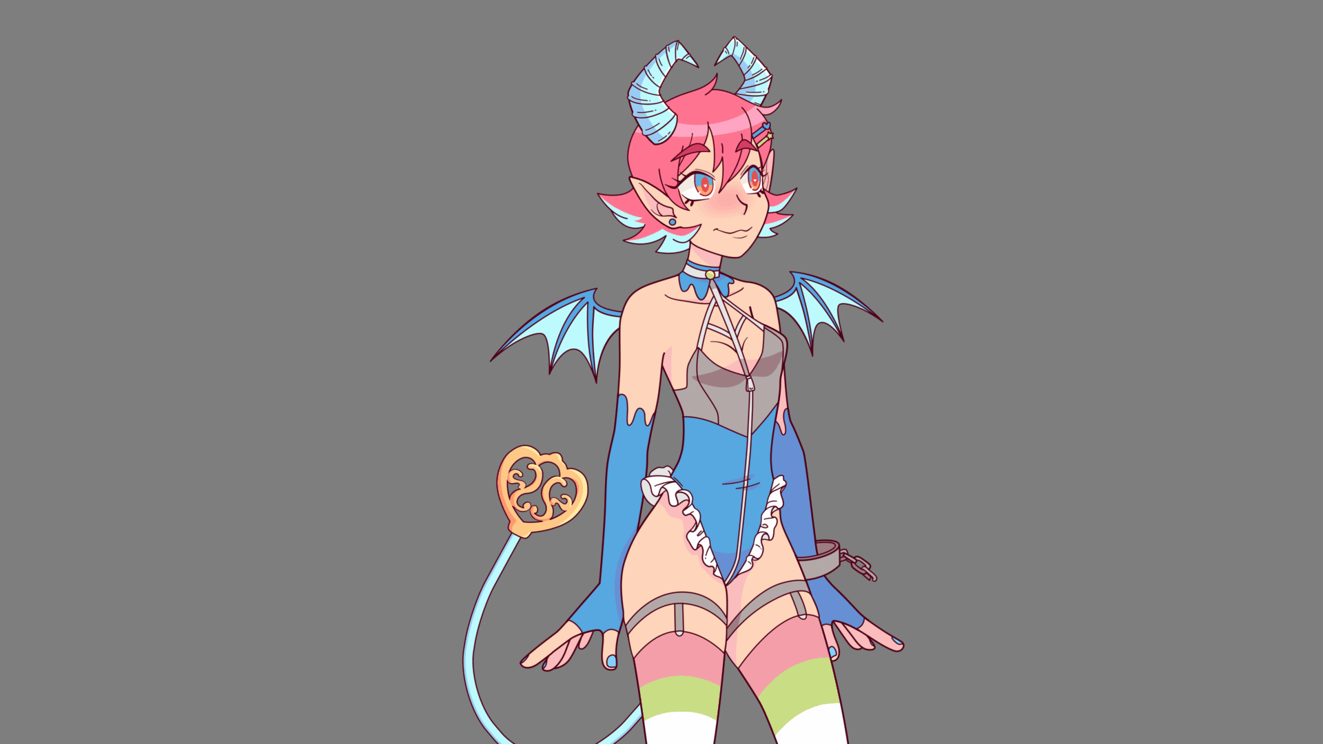 Original character animated for game assets