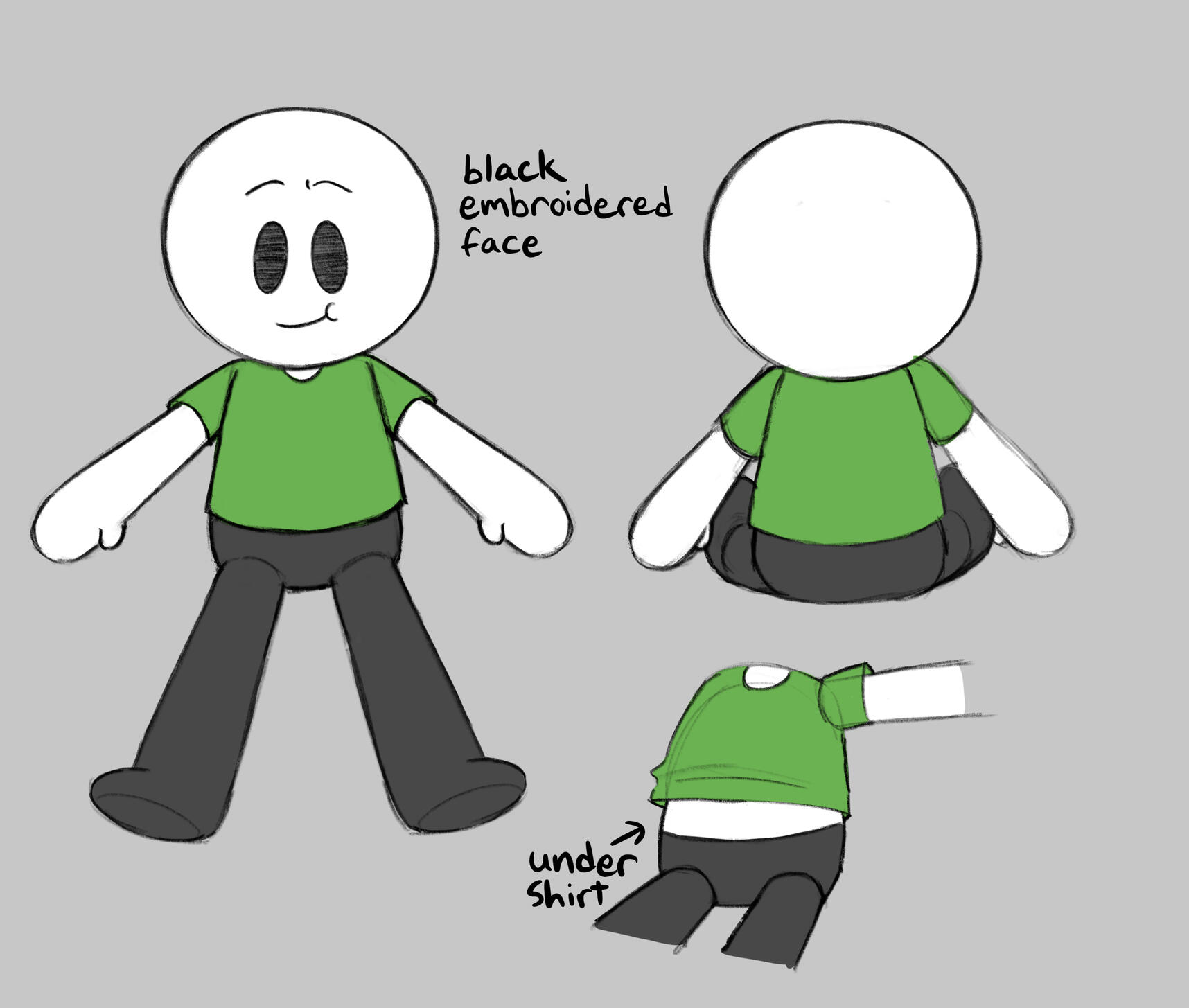 Design for plush production.