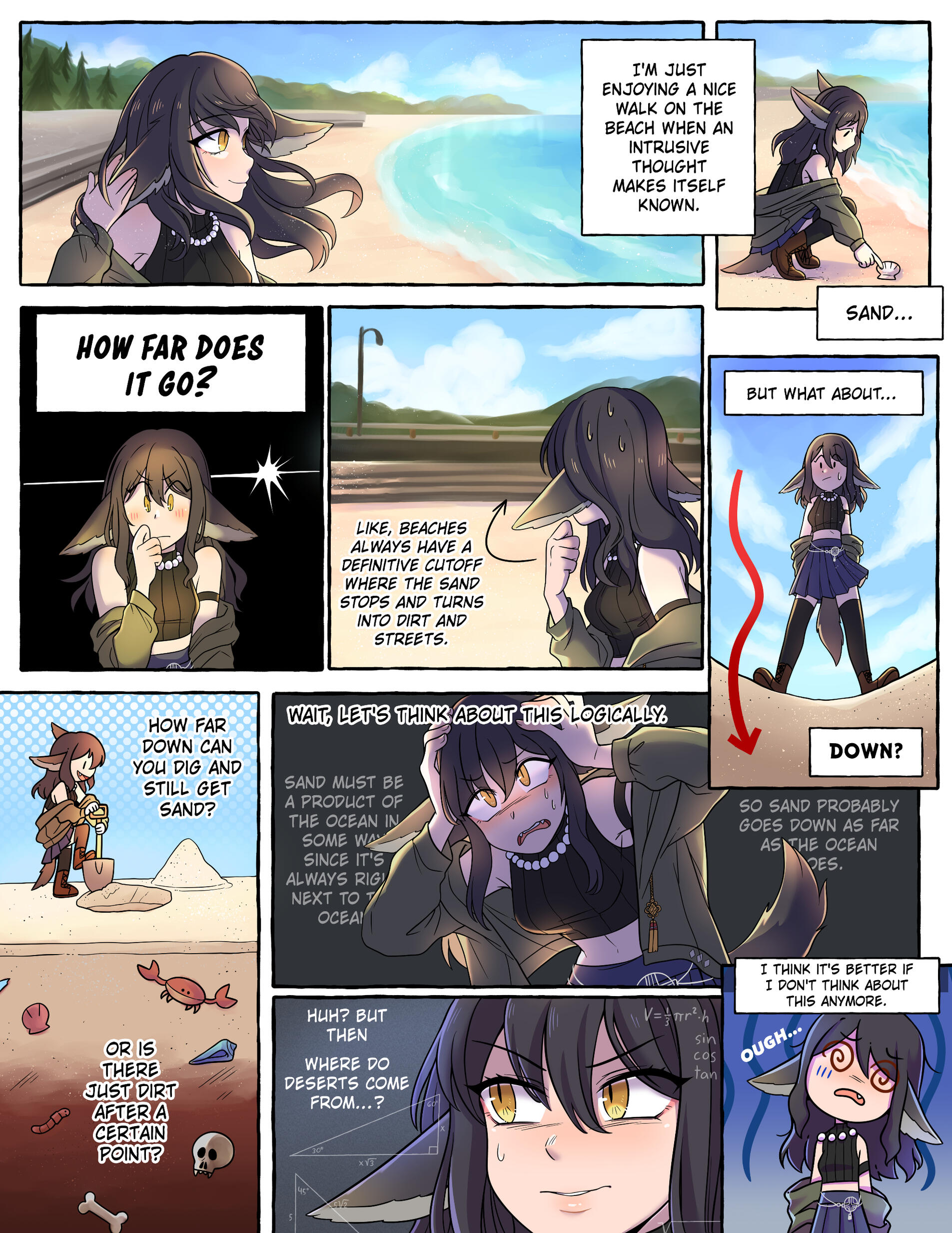 Another commissioned comic page for Please Be Happy.